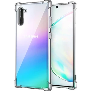 Samsung Galaxy Note 10 Plus Shockproof Ultra Koruyucu Sert Silikon Kapak Şeffaf