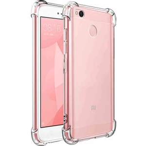 Xiaomi Redmi 4x Shockproof Ultra Koruyucu Sert Silikon Kapak Şeffaf
