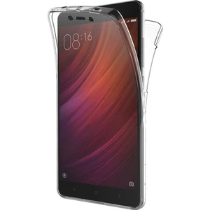 Xiaomi Redmi Note 4 360 Derece Kılıf Kristal Silikon Soft Ön Arka Şeffaf