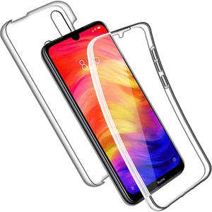 Xiaomi Redmi Note 8 360 Derece Kılıf Kristal Silikon Soft Ön Arka Şeffaf