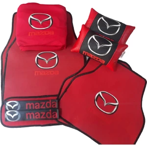 Mazda  Penye Kılıf + Yastık + Halı Paspas Seti
