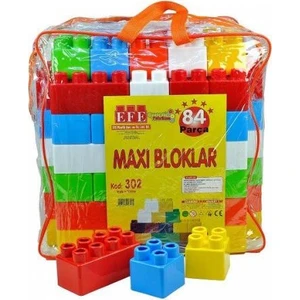 Efe Oyuncak  Plastik 84 Parça Maxi Bloklar  302