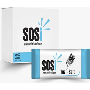 Tek Kullanımlık Tuz  1,5 gr  x 2000'LI