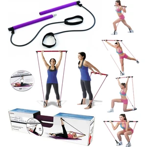 Spor Byfit Portable Studio Pilates Egzersiz Çubuğu ve Egzersiz Dvd' Si