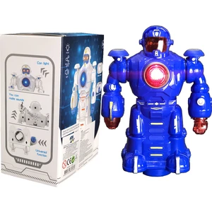 Pilli Robot Sesli Işıklı Hareketli Oyuncak