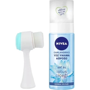 Yüz Yıkama Köpüğü Normal Ciltler 150 ml + Yüz Temizleme Fırçası