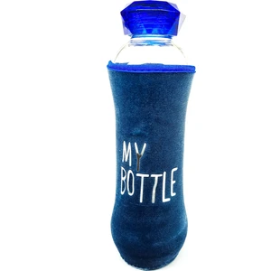 My Bottle Kadife Kılıflı Matara 600 ml Lacivert