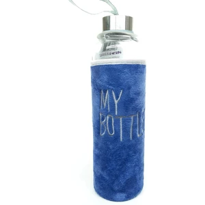My Bottle Peluş Kılıflı Matara 600 ml Lacivert