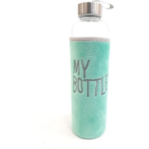 My Bottle Peluş Kılıflı Matara 600 ml Yeşil