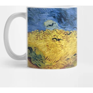Vincent Van Gogh - Wheatfield With Crows Kupa Bardak