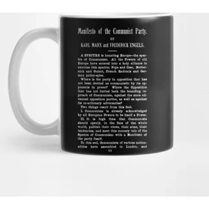 The Communist Manifesto Karl Marx First Page Kupa Bardak
