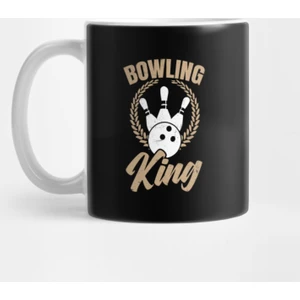 Retro Bowling  | Bowling King Gift Kupa Bardak