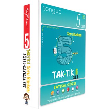 Tonguc Akademi 5 Sinif Taktikli Tum Dersler Soru Bankasi Kitabi
