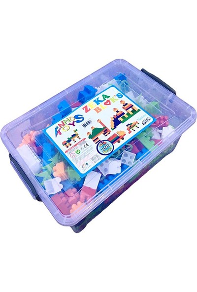 Enhoştoys 200 Parça Zeka Blok Seti Çocuk Oyuncağı Çok Renkli