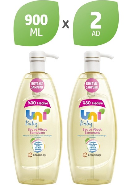 Şampuan 900 ml x2 Adet