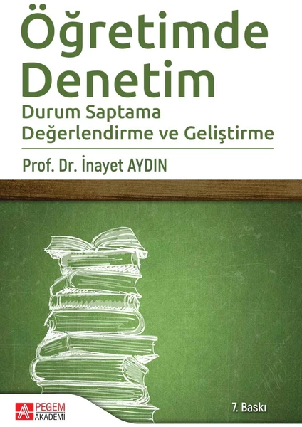 Pegem Akademi Yayıncılık Öğretimde Denetim