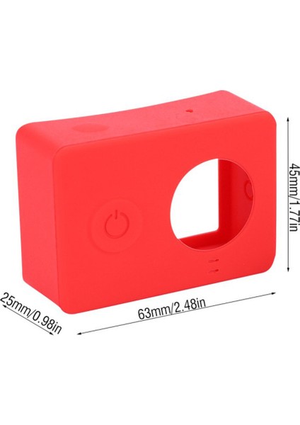 Xiaomi Yi 1 Aksiyon Kamera Silikon Kılıfı