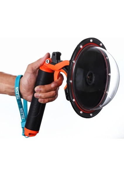 Gopro Hero 3 3+ 4 Uyumlu Dome Port Seti