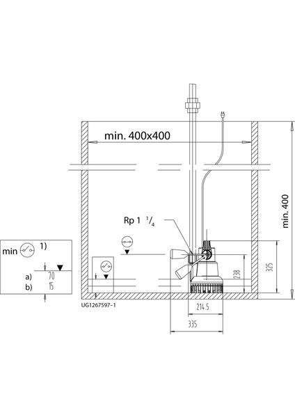 Ama-Drainer 301 Se - Dalgıç Pompa