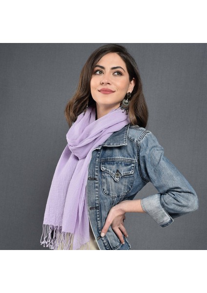 Kadın Eflatun Fular fiyatları