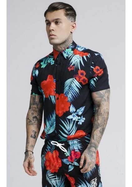 Siksilk Garden Flowers Erkek Gömlek