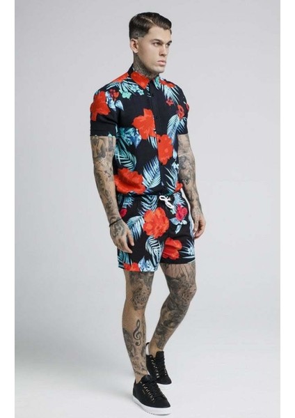 Siksilk Garden Flowers Erkek Gömlek