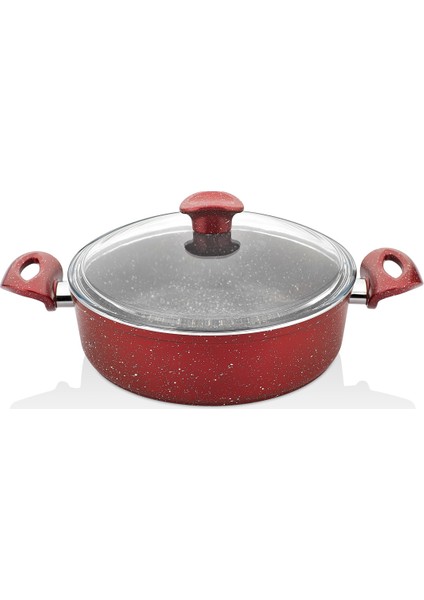 Granit Basık Tencere 28 cm