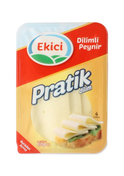 Kaşar Pratik Dilimli 60 gr