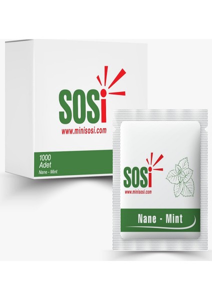 Tek Kullanımlık Nane1 gr x 1000'LI