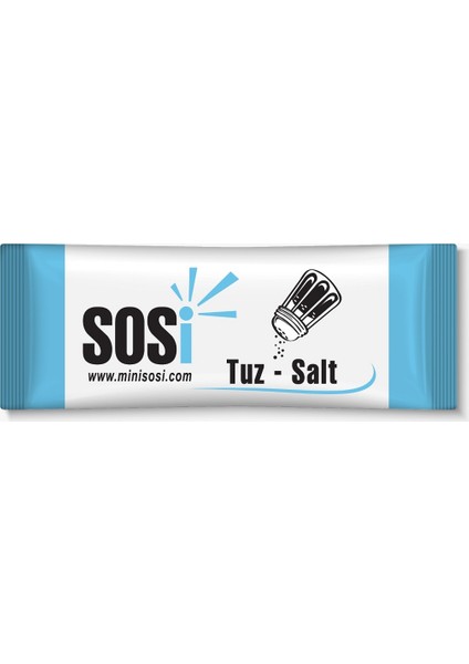 Tek Kullanımlık Tuz  1,5 gr  x 2000'LI