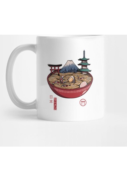 A Japanese Ramen Kupa Bardak