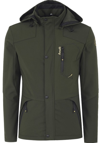 Çıkarılabilir Kapüşonlu Suya Dayanıklı SoftShell Mont Erkek MONT 497LUIS