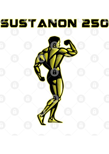 Sustanon 250 - Yellow Outline Kupa Bardak