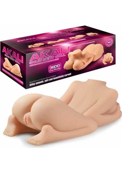 Akali Realistik Manken Torsa Vajinal Anal Mastürbatör