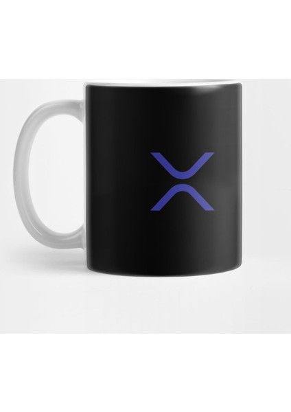New Logo Sıde By Sıde Xrp Rıpple Dark Blue Kupa Bardak