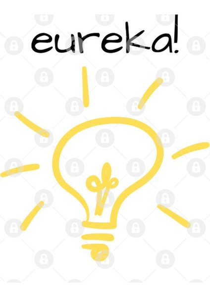 Eureka Idea Light Bulb Kupa Bardak