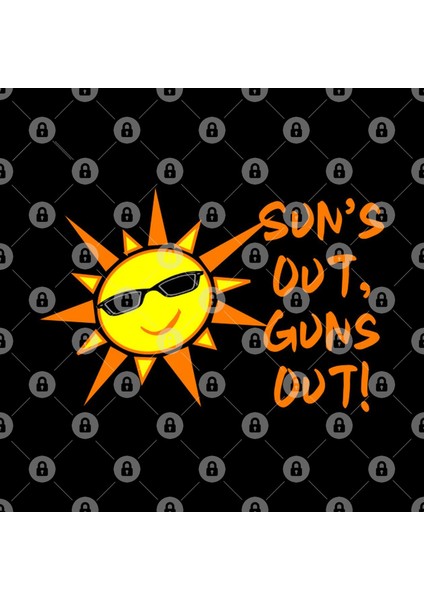 Suns Out Guns Out Summer Top Kupa Bardak