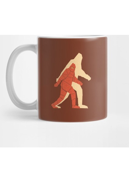 Origami Bigfoot Kupa Bardak