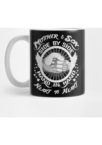 Womens Mother And Son Mother'S Day Gift Tee Kupa Bardak