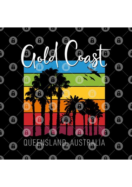 Gold Coast Queensland Australia Souvenir Kupa Bardak