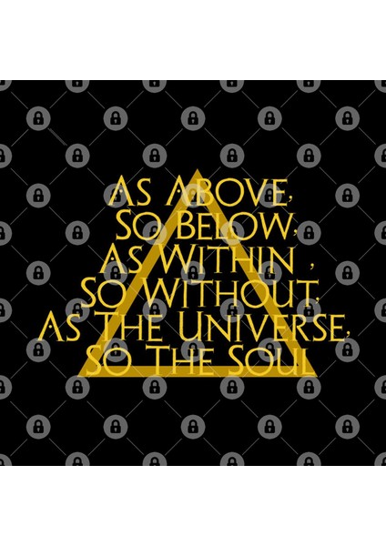 As Above And Below Triangle Alchemy Occult Knowledge Kupa Bardak