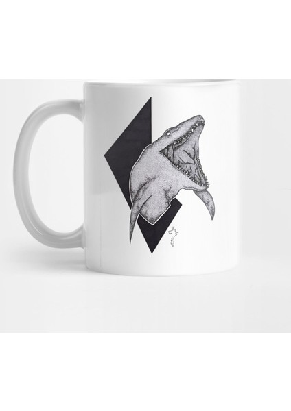 Mosasaurus Kupa Bardak