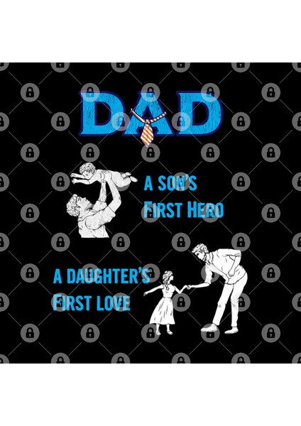 Dad A Sons First Hero A Daughters First Love Kupa Bardak