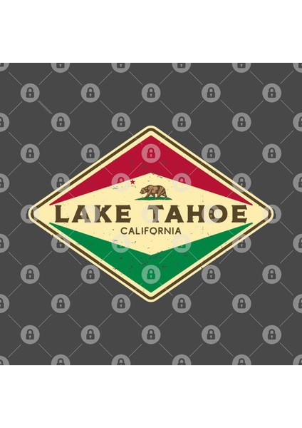 Lake Tahoe California Kupa Bardak
