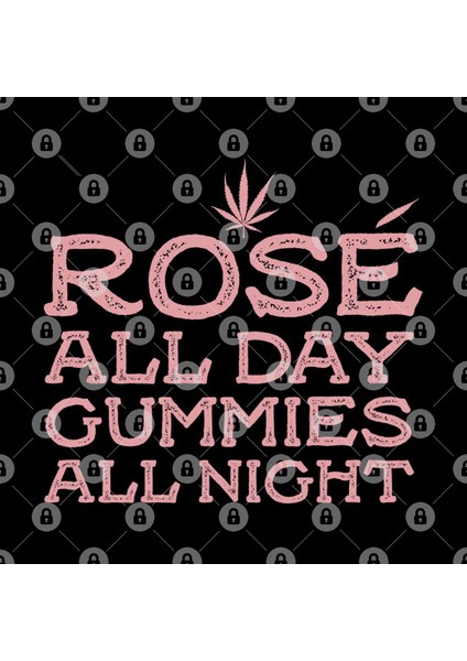 Rosé All Day Gummies All Night Kupa Bardak