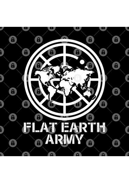 Flat Earth Army Kupa Bardak