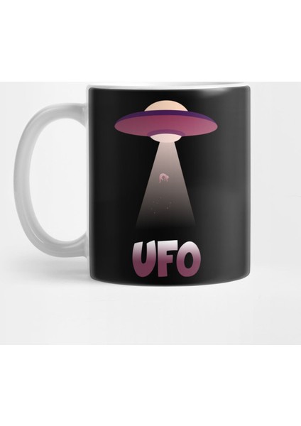 Ufo Alien Abduction Kupa Bardak