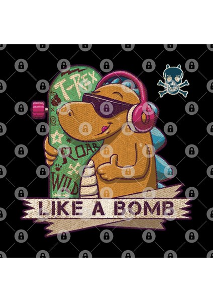 T-Rex Roar Wild Like A Bomb Kupa Bardak