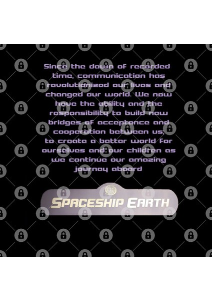 Spaceship Earth - Irons' Final Words Kupa Bardak