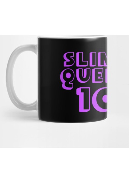 Slime Queen Is 10 Slime Queen 10Th Birthday Party, Slime Birthday Party Kupa Bardak